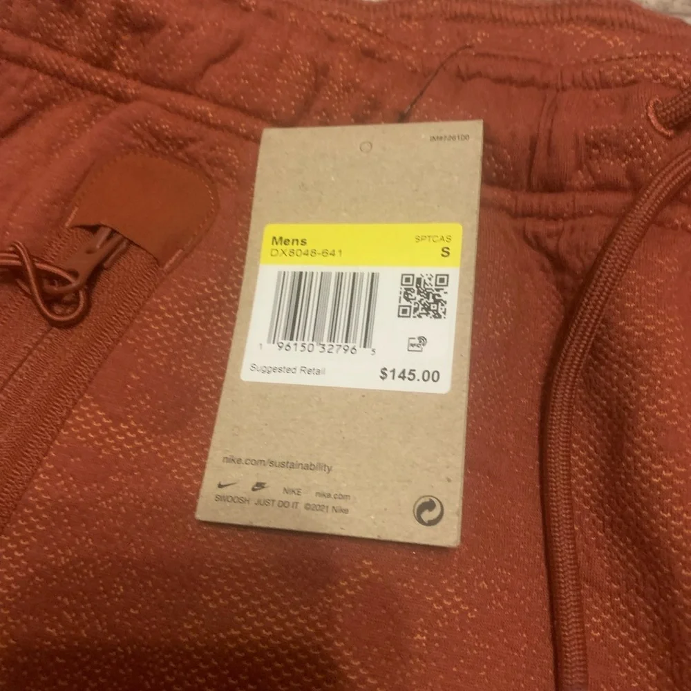 Nike Sportswear Therma-FIT ADV Tech Fleece "MARS STONE" Joggers DX8048-641 S - Picture 8 of 9